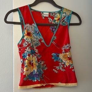 Vintage Malizia by La Perla Size 1 (XS). Cropped Top.